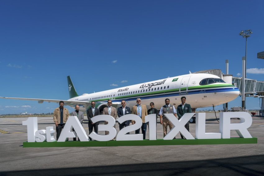الخطوط السعودية تتسلم أول طائرة إيرباص A321XLR على مستوى الشرق الأوسط وأفريقيا