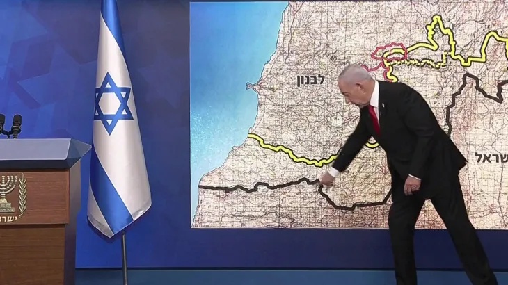 نتنياهو يتباهى بـ “إنجاز تاريخي” مع لبنان ويستعرض خسائر الحزب