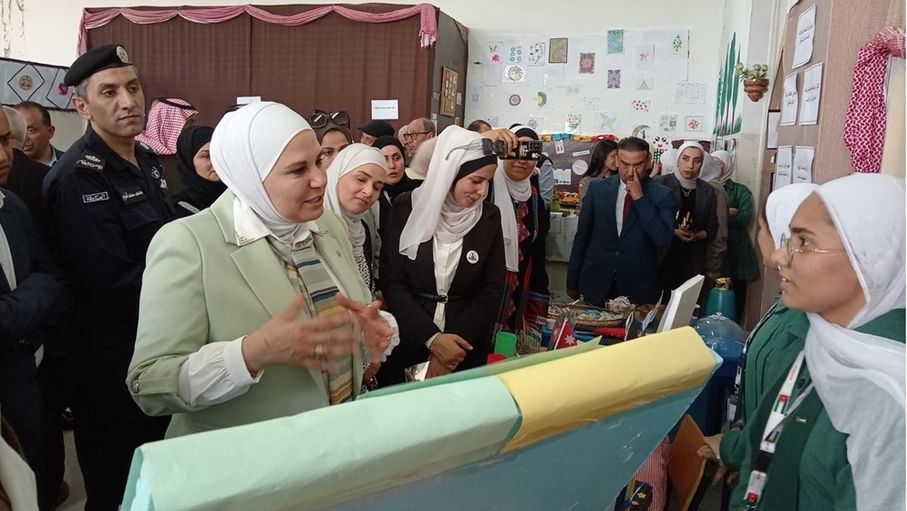 مادبا.. مهرجان للإبداع والتميّز في مدرسة حسبان الثانوية للبنات