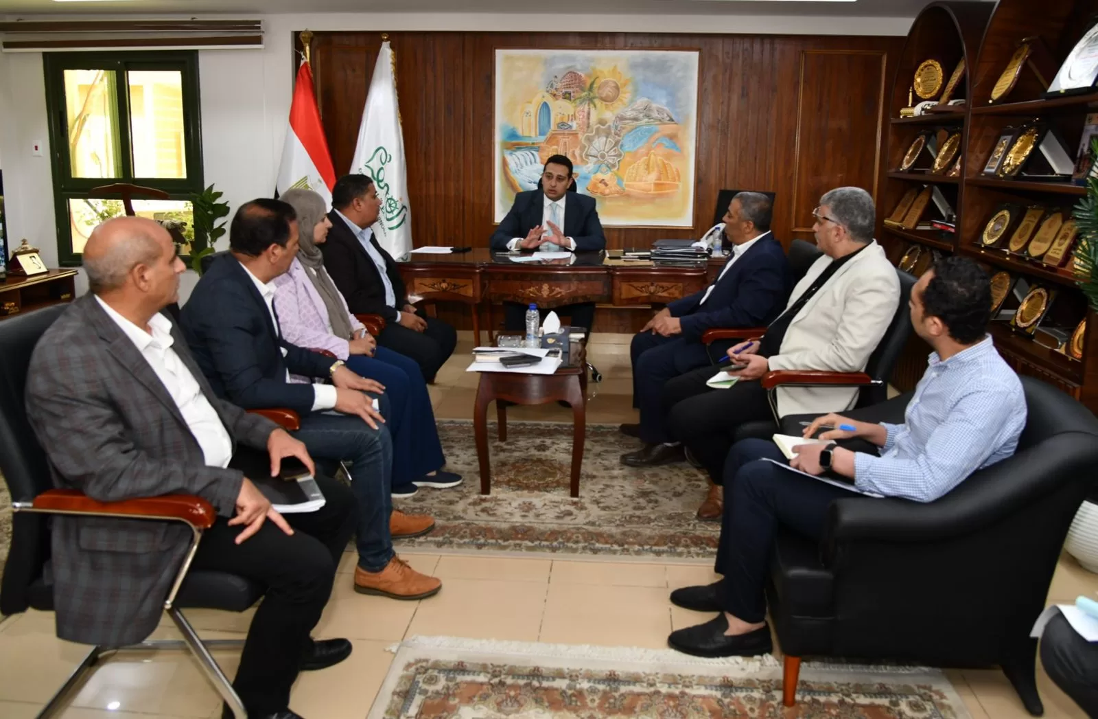 نائب المحافظ يتابع متطلبات المرحلتين الثانية والثالثة من المبادرة الرئاسية “حياة كريمة” في الفيوم