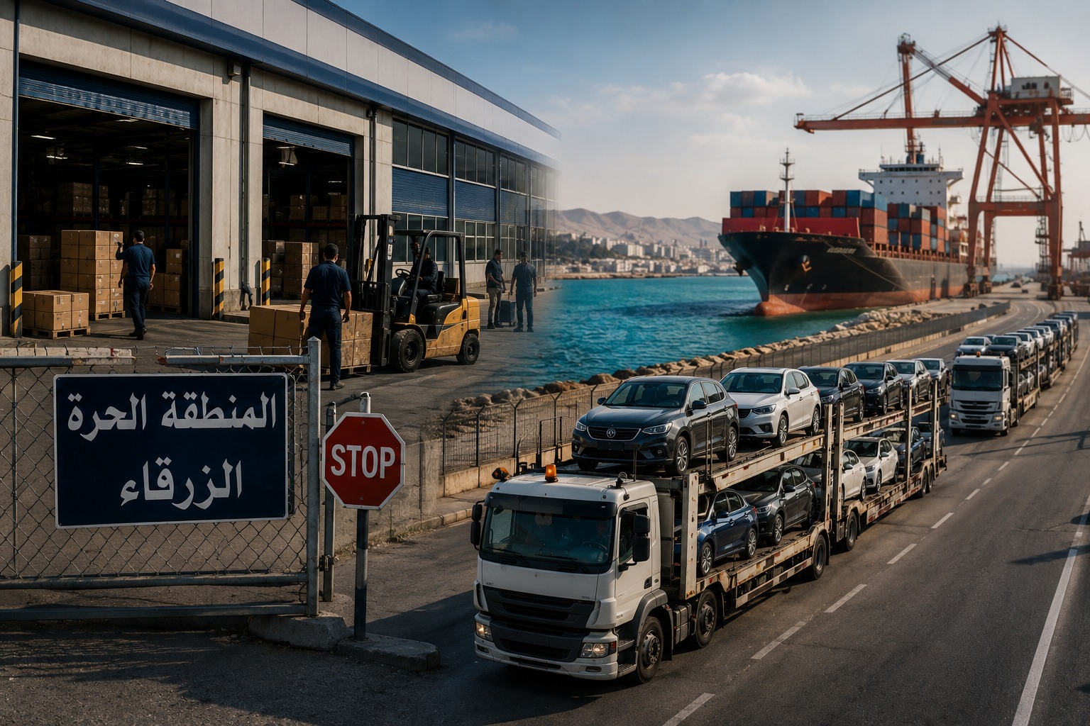 جو 24 : خروج مستثمرين من المنطقة الحرة بالزرقاء يقلص إيرادات الحرة  #عاجل