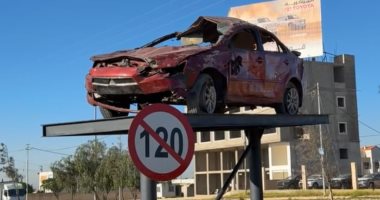 سيارات محطمة على الطرق.. الأردن يلجأ لـ«الصدمة البصرية» لتقليل الحوادث