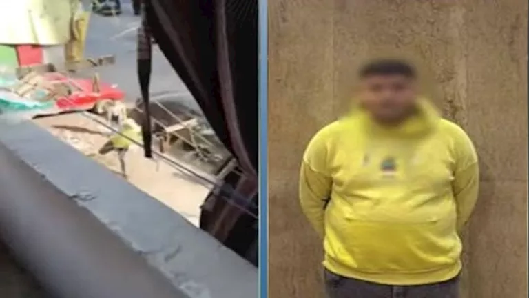 خلافات الأجرة تدفع "سائق حلوان" للتعدى على فتاة بالحجارة