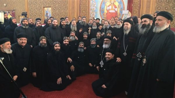 رسامة رهبان جدد بدير القديس الأنبا شنودة بسوهاج