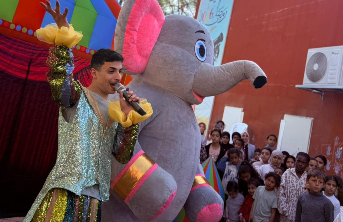 تل السبع: انطلاق أولى فعاليات “خيمة الأطفال” في خامس أيام رمضان