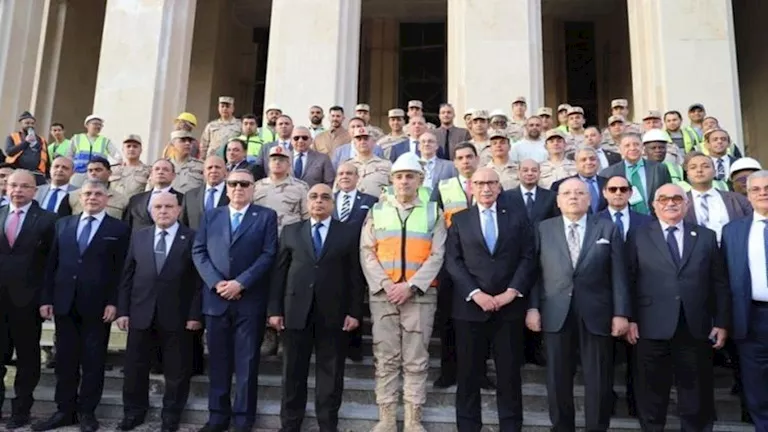 وزير العدل يرافق رؤساء المحاكم الأفريقية في جولة بمشروع مدينة العدالة