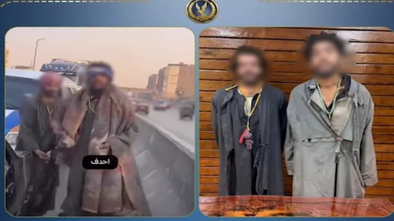 الداخلية تكشف ملابسات فيديو استجداء المارة وإلقاء الحجارة على السيارات