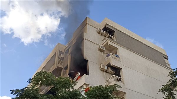 مصرع 3 أطفال في حريق شقة بإمبابة بسبب شاحن تليفون