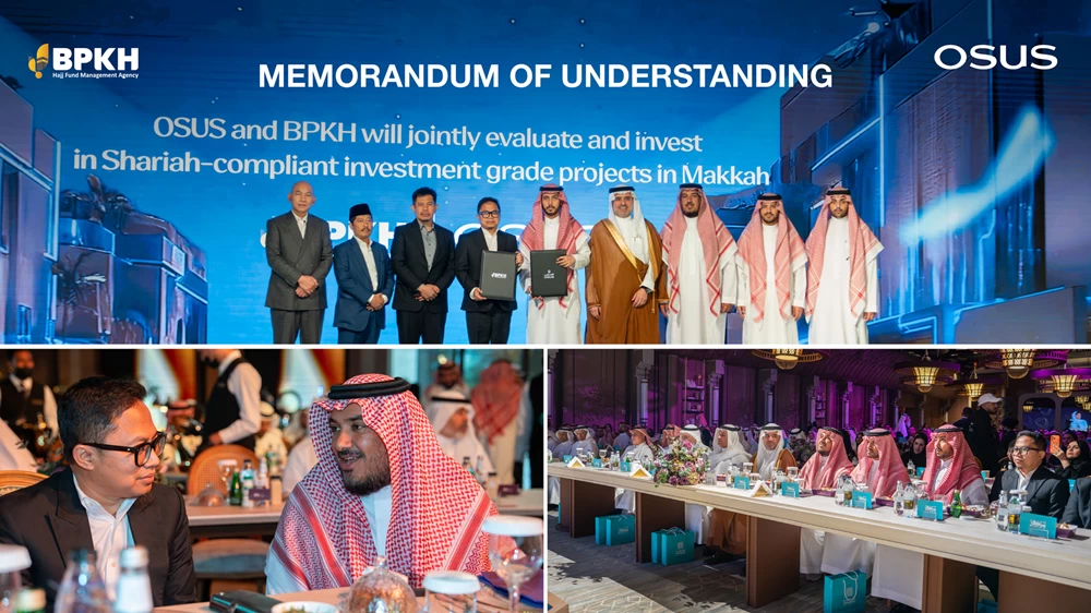 «أسس» توقّع مذكرة تفاهم مع صندوق الحج الإندونيسي (BPKH) في مركاز البلد الأمين لتعزيز الشراكات الدولية وتنمية الفرص الاستثمارية في السعودية