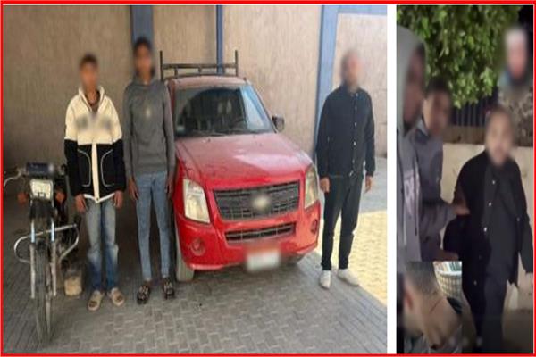 ضبط المتهمين في مشاجرة بسبب أولوية المرور بالبحيرة