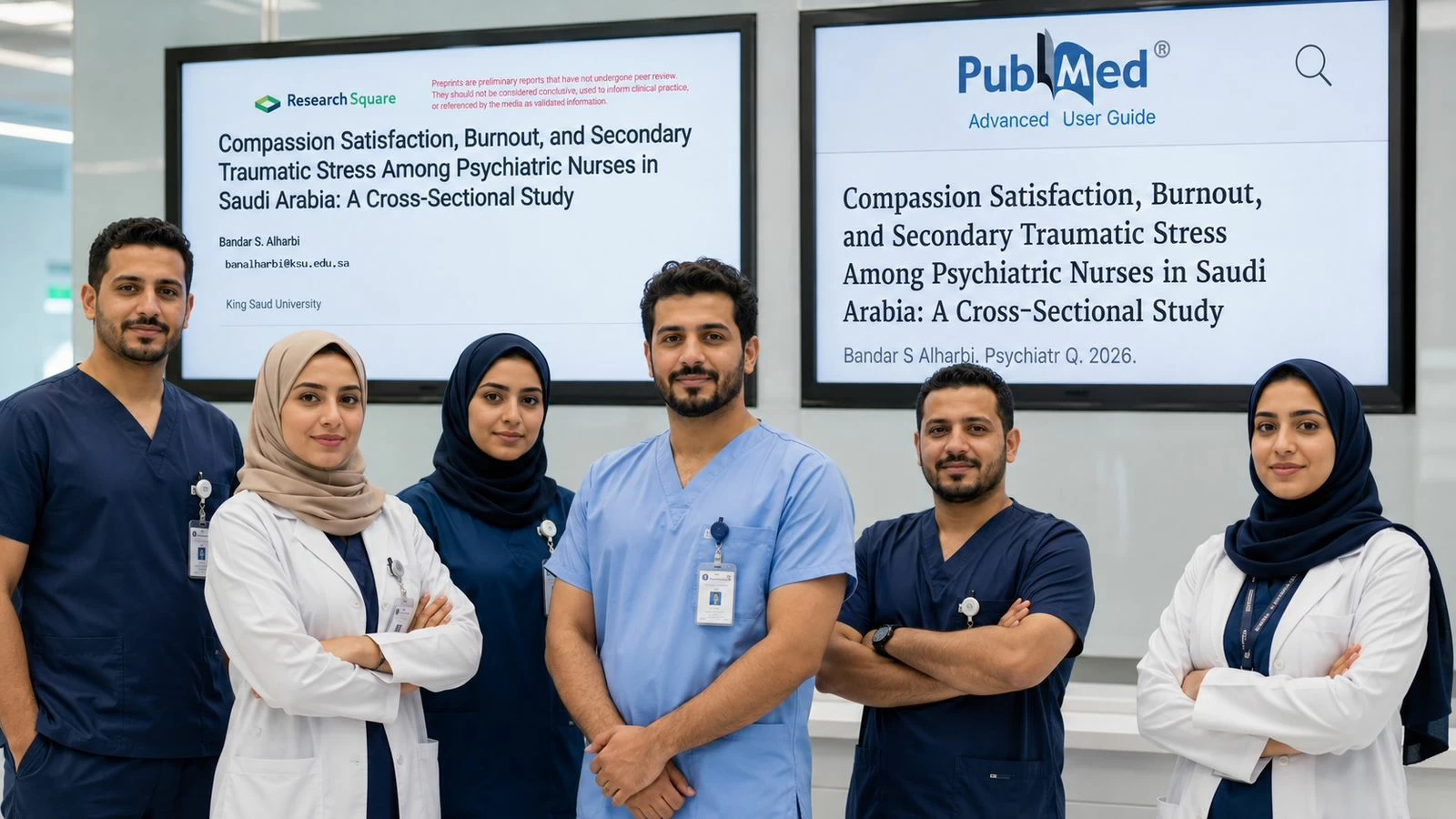 87.7 %؜ من ممرضي الصحة النفسية تحت ضغط حكايات المرضى المؤلمة