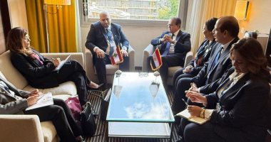 وزير الصحة يبحث مع نظيره اللبنانى تعزيز التعاون المشترك