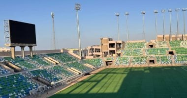 استمرار عملية توصيل المرافق لمشروع الاستاد الجديد للنادي المصري