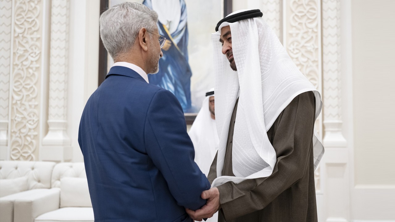 رئيس الدولة يبحث وجايشانكار تطوير مسارات التعاون الإماراتي الهندي