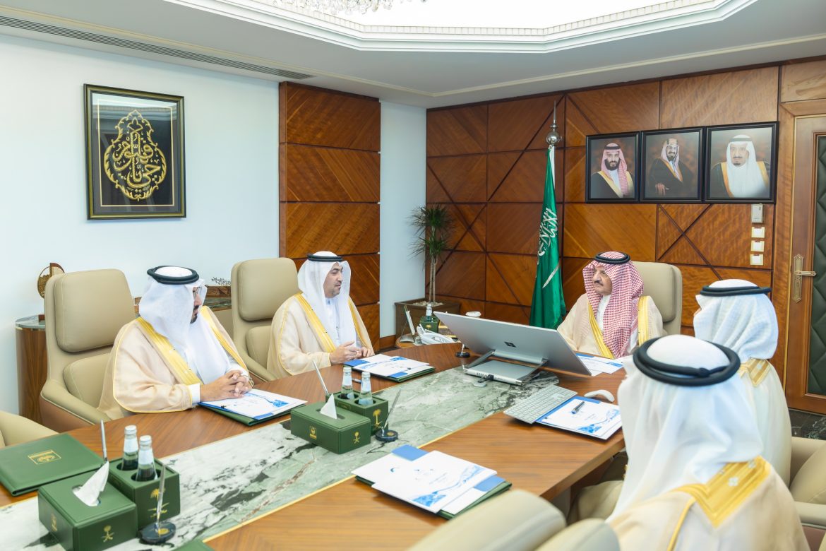 أمير الشرقية يستقبل قيادات منظومة المياه ويطّلع على مشاريعها التطويرية في المنطقة