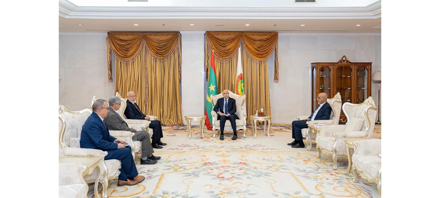 رئيس الجمهورية يستقبل وفدا من الجمهورية العربية الصحراوية