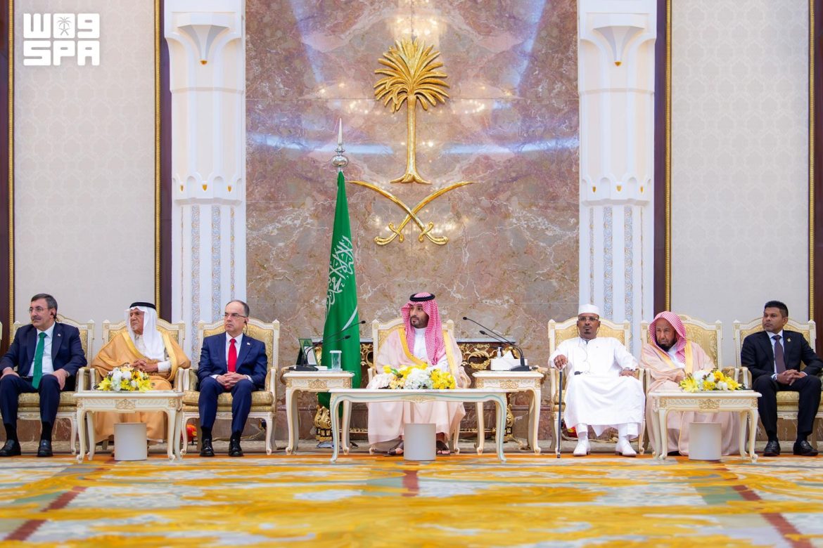 أقام نيابة عن خادم الحرمين حفل الاستقبال السنوي.. ولي العهد: السعودية ستواصل العناية بالحرمين والمشاعر وخدمة قاصديها