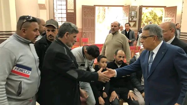 محافظ الدقهلية يعزي أسر ضحايا حادث تصادم محور 30 يونيو بالمطرية