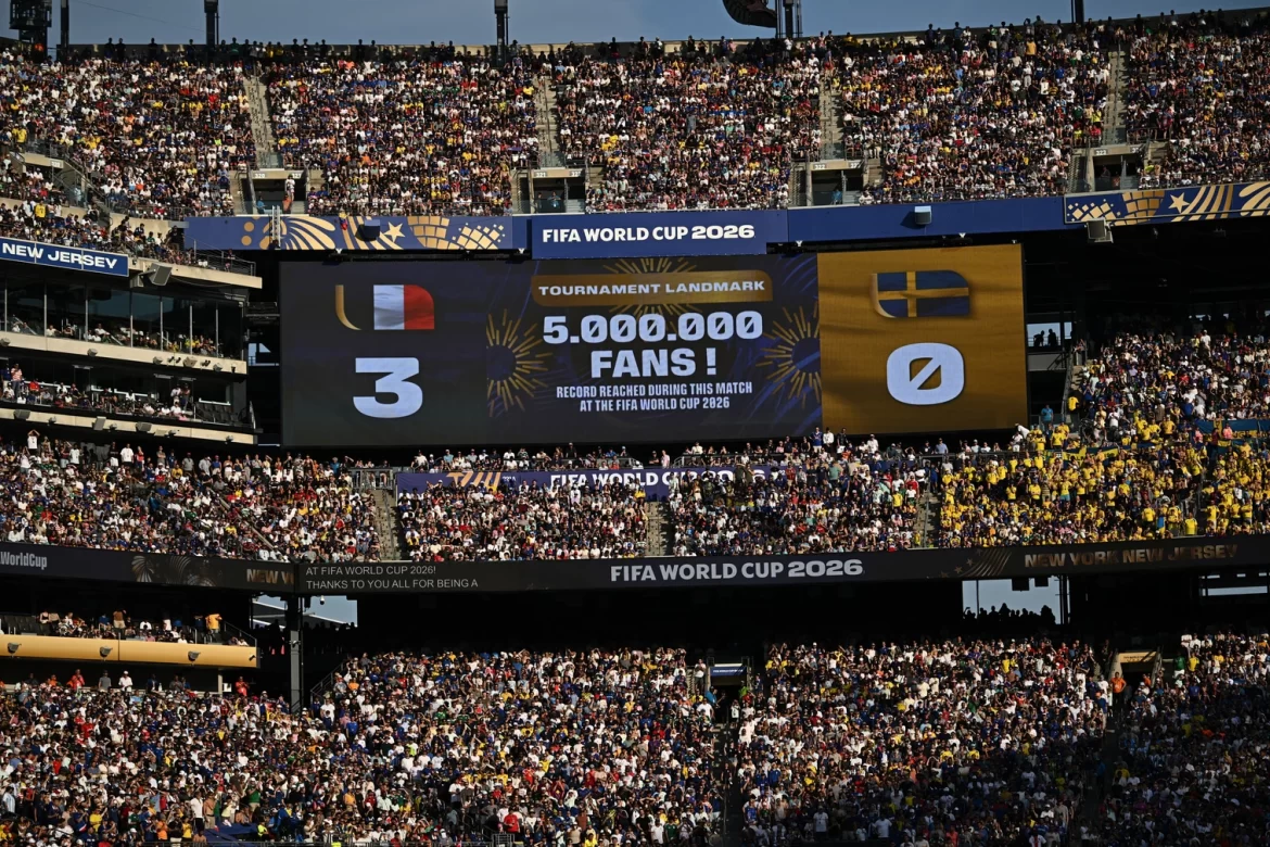 كأس العالم 2026 أول مونديال يصل لـ 5 ملايين مشجع