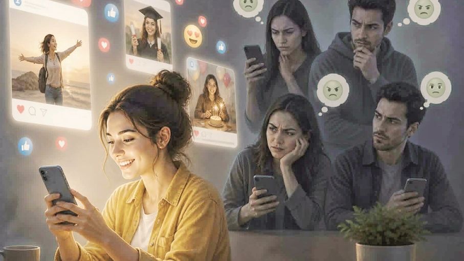بين نشر النجاح وهواجس الحسد.. كيف غيرت المنصات معنى الفرح؟