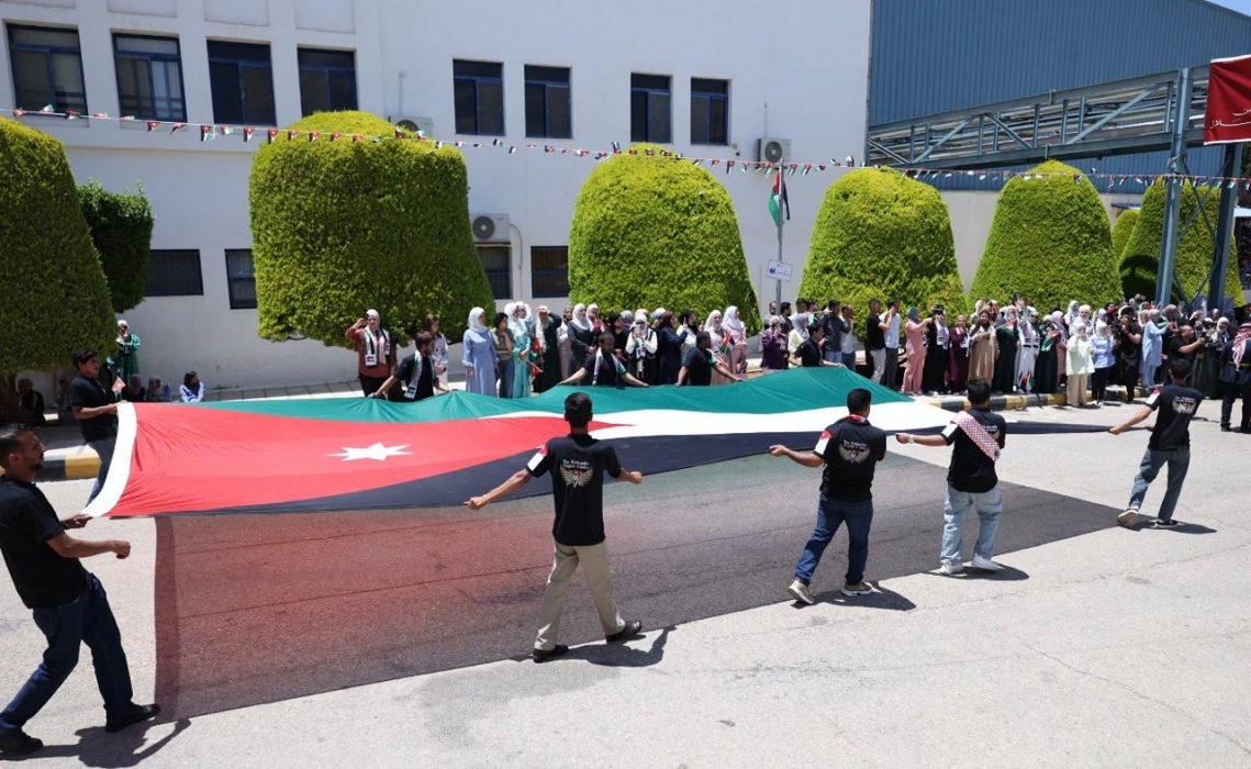 الأردنية لإنتاج الأدوية تحتفي بعيد الاستقلال الثمانين