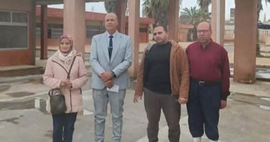 مدير الطب البيطرى بالإسكندرية يتابع مخالفات مجزر العامرية فى أولى مهام منصبه