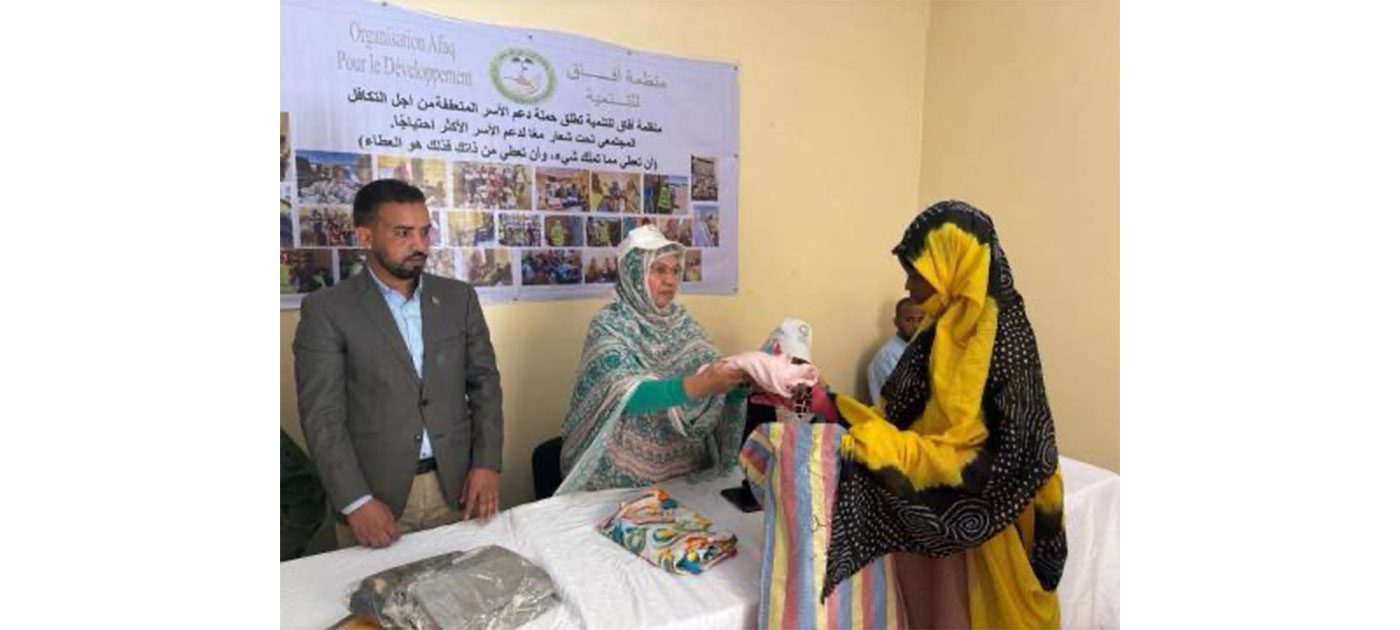 بئر أم اكرين: إطلاق حملة كسوة العيد لصالح 106من الفئات المتعففة