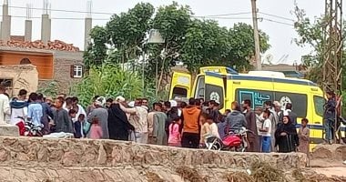 إصابة 10 أشخاص بينهم 5 أطفال فى حادث تصادم بالمنوفية