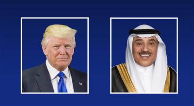 سمو ولي العهد يهنئ الرئيس الأمريكي بالذكرى الـ250 لاستقلال بلاده