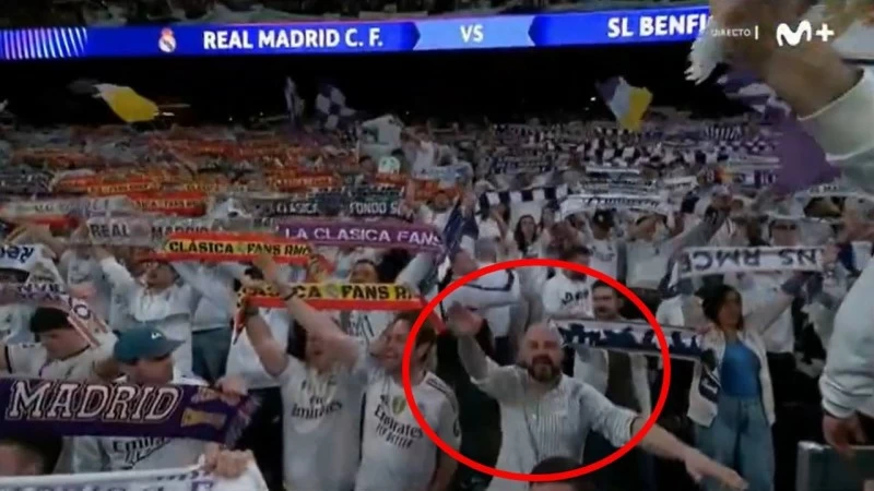 ريال مدريد يطرد مشجعاً لأدائه التحية النازية