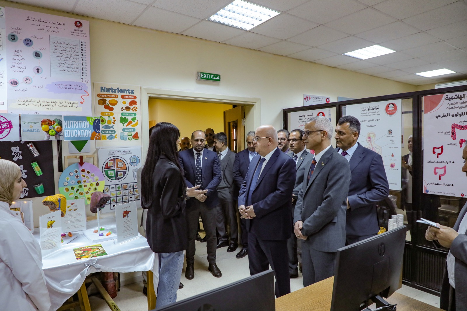جو 24 : الجامعة الهاشمية تفتتح مختبرين الذكاء الاصطناعي في التغذية ومحاكاة التثقيف التغذوي