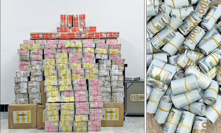 الفساد في العراق: ضبط أكثر من 20 مليون دولار داخل قناني مياه