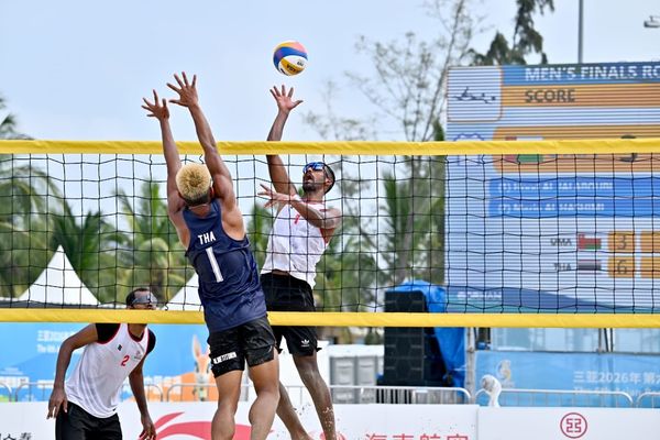 منتخب الطائرة الشاطئية يحل رابعًا في الألعاب الآسيوية الشاطئية بسانيا