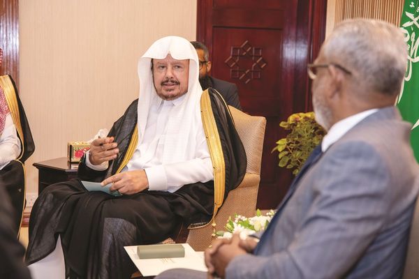 رئيس مجلس الشورى يعقد جلسة مباحثات مع نظيره المالديفي