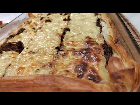 طريقة عمل فطيرة الجلاش باللحمة | العزومة مع الشيف فاطمة أبو حاتي