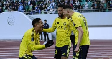 النصر يتخطى أركاداج بهدف الحمدان ويقترب من ربع نهائى دورى أبطال آسيا 2