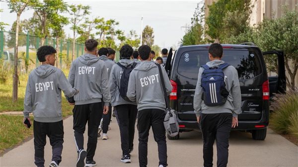 لحظة وصول بعثة منتخب مصر للناشئين إلى المغرب لخوض منافسات أمم أفريقيا (صور)