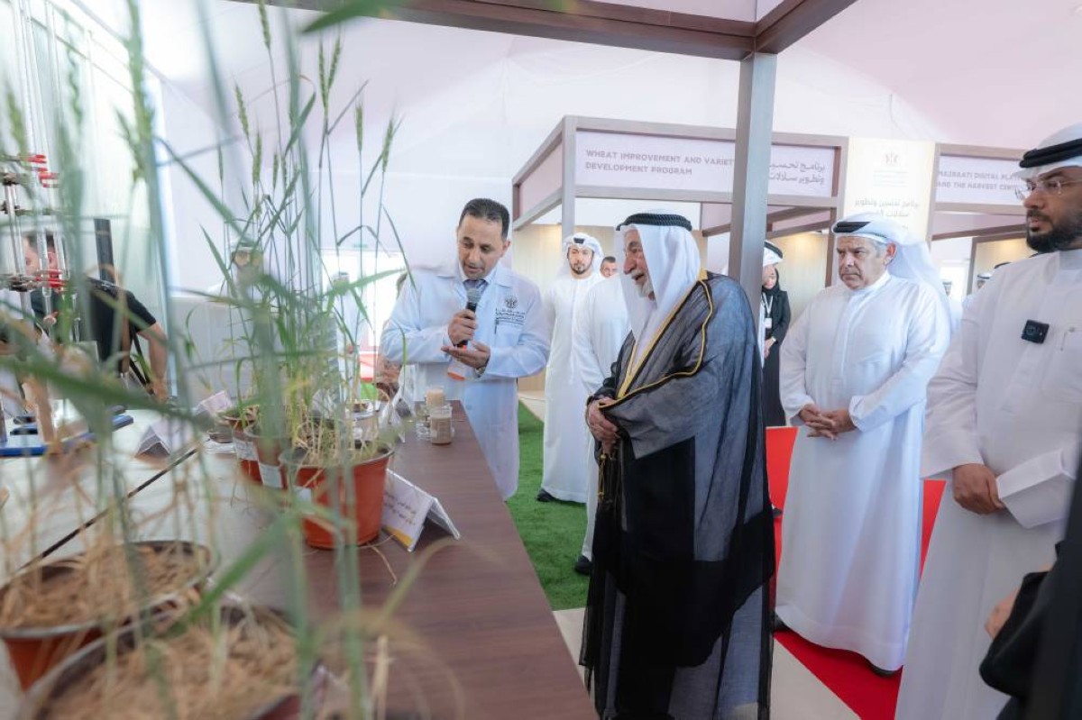 حاكم الشارقة: إنشاء مزرعة جديدة للقمح لمضاعفة الإنتاج والوصول إلى الأسواق العالمية