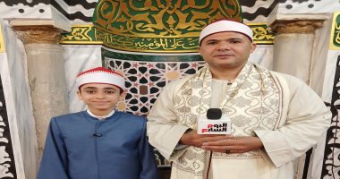 "يا رايح المدينة سلملى على النبي".. أنشودة للطالب أحمد عماد من مسجد سادات قريش