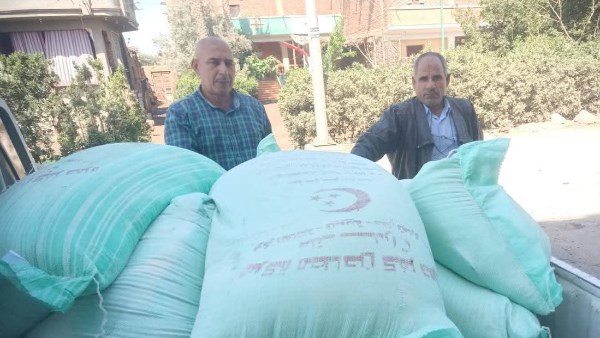 ضبط نصف طن دقيق مدعم قبل تهريبه للسوق السوداء في شبين القناطر