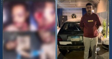 ضبط المتهم بالاصطدام بسيارته بشخص عمدا في الخانكة
