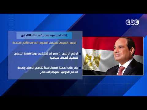 إشادة بجهود مصر.. الرئيس السيسي يستقبل المفوض السامي للأمم المتحدة لشؤون اللاجئين