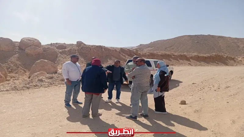 غلق مقلب ”الترامسة” العشوائي نهائياً في قنا