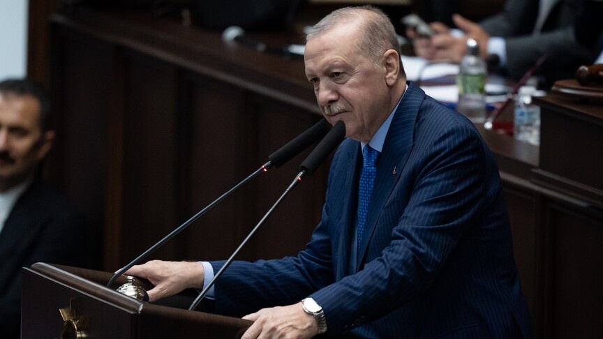 أردوغان: أمن تركيا يبدأ من حلب و دمشق و بيروت