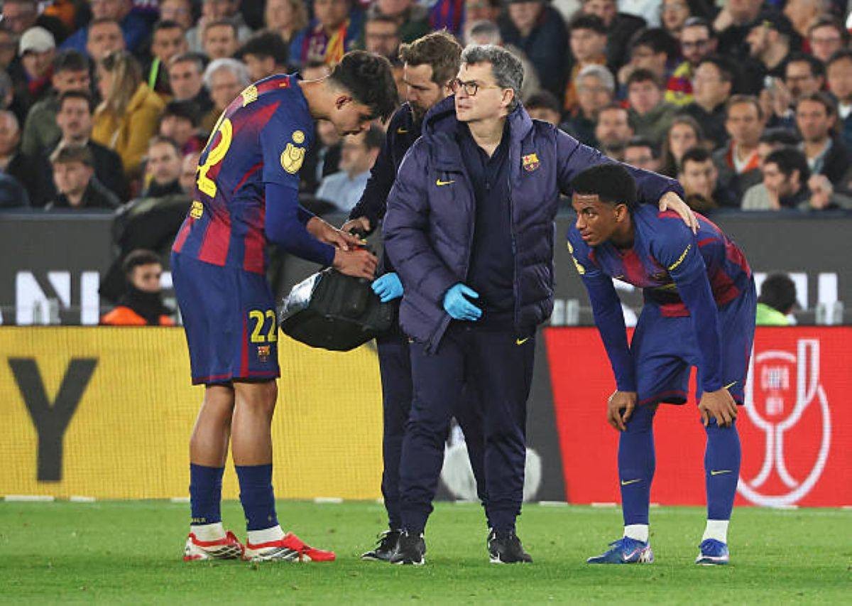 كونديه وبالدي يغيبان عن برشلونة قبل مواجهة نيوكاسل في دوري أبطال أوروبا