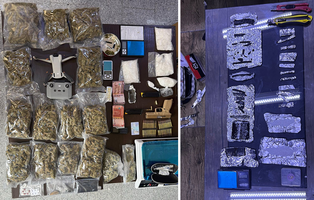 جو 24 : مكافحة المخدرات تفكّك شبكة ترويج في عمان.. وتضبط بالون قادم عبر الحدود في الازرق