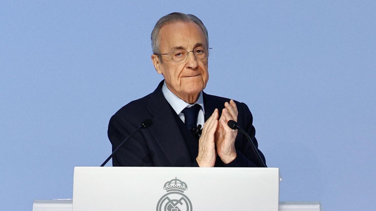 فلورنتينو بيريز يُعقد اجتماعًا مفاجئًا مع تشيفرين والخليفي في البرنابيو
