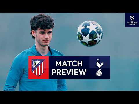 Training ahead of Madrid trip | Atletico Madrid v Spurs | Champions League Match Preview