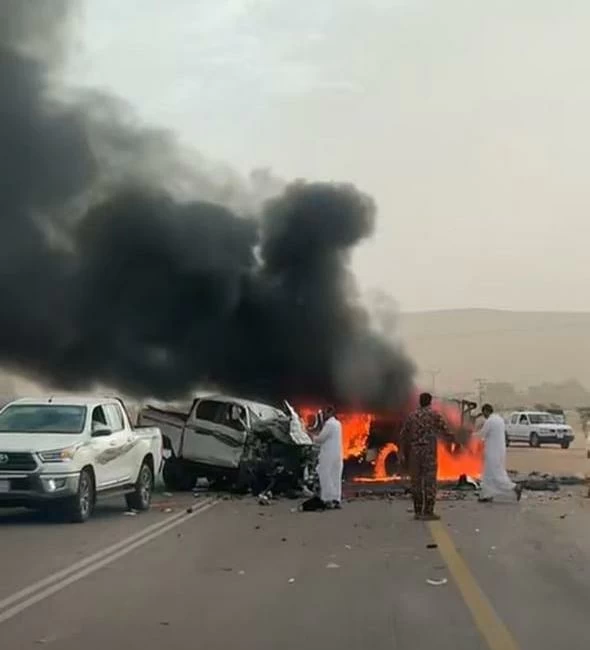 وفاة 4 معلمات ونجاة الخامسة ووفاة سائقَين في «فاجعة حوطة بني تميم»