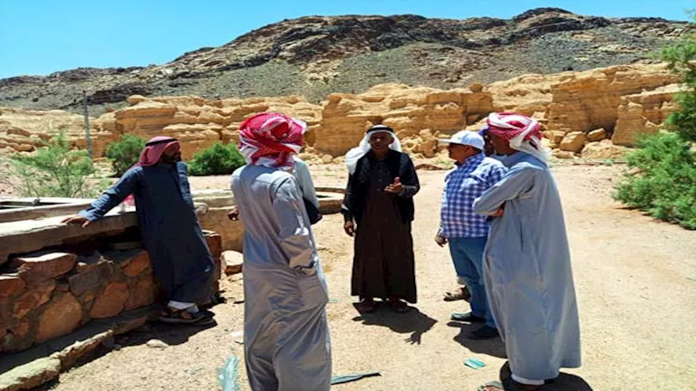 مقترح لإنشاء بحيرات لتجميع مياه الأمطار بقرية الطرفة في سيناء